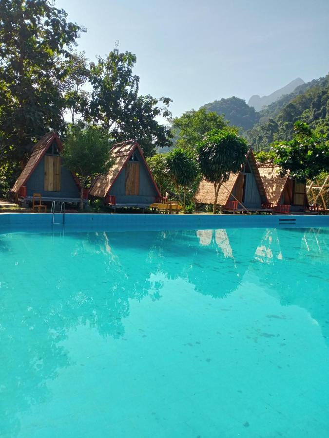 Hotel Nongkhiaw Campingsite Swimming Pool Ban Phathok Zewnętrze zdjęcie